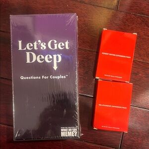 Let's Get Deep Card Game by - Purple